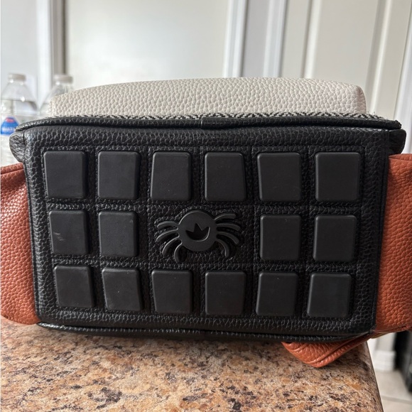 Itzy Ritzy Herringbone Mini Diaper Bag Backpack - Picture 3 of 11